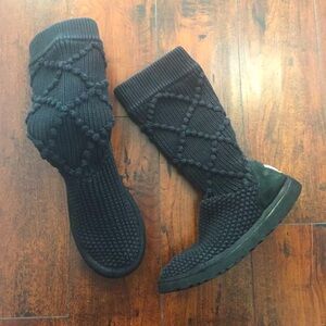 UGG Argyle Knit Boots